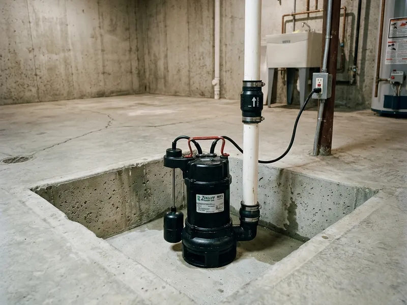 Sump Pump Installation Plumber in Burlington, IL